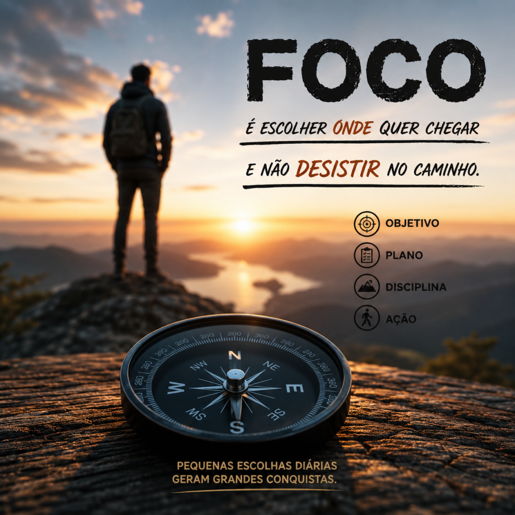 Foco: O Que Realmente Separa Quem Sonha de Quem Conquista