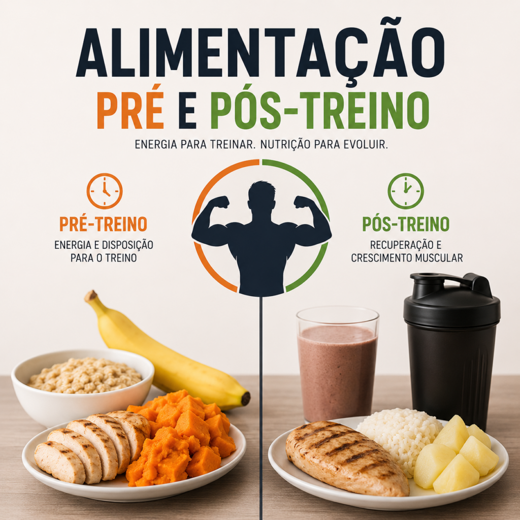 Alimentação Pré e Pós-Treino: Como Melhorar Seus Resultados na Musculação