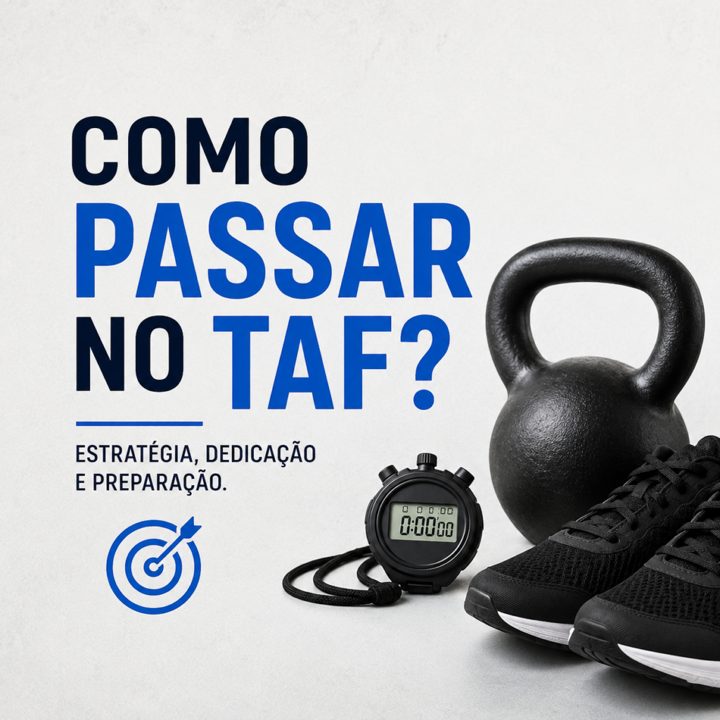 Como Passar no TAF? 7 Passos Para Aumentar Suas Chances de Aprovação