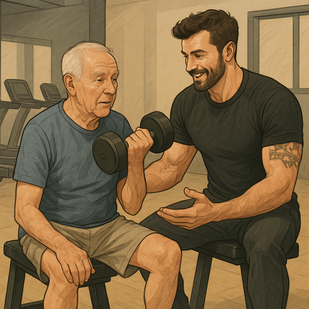 Benefícios da musculação em idosos?