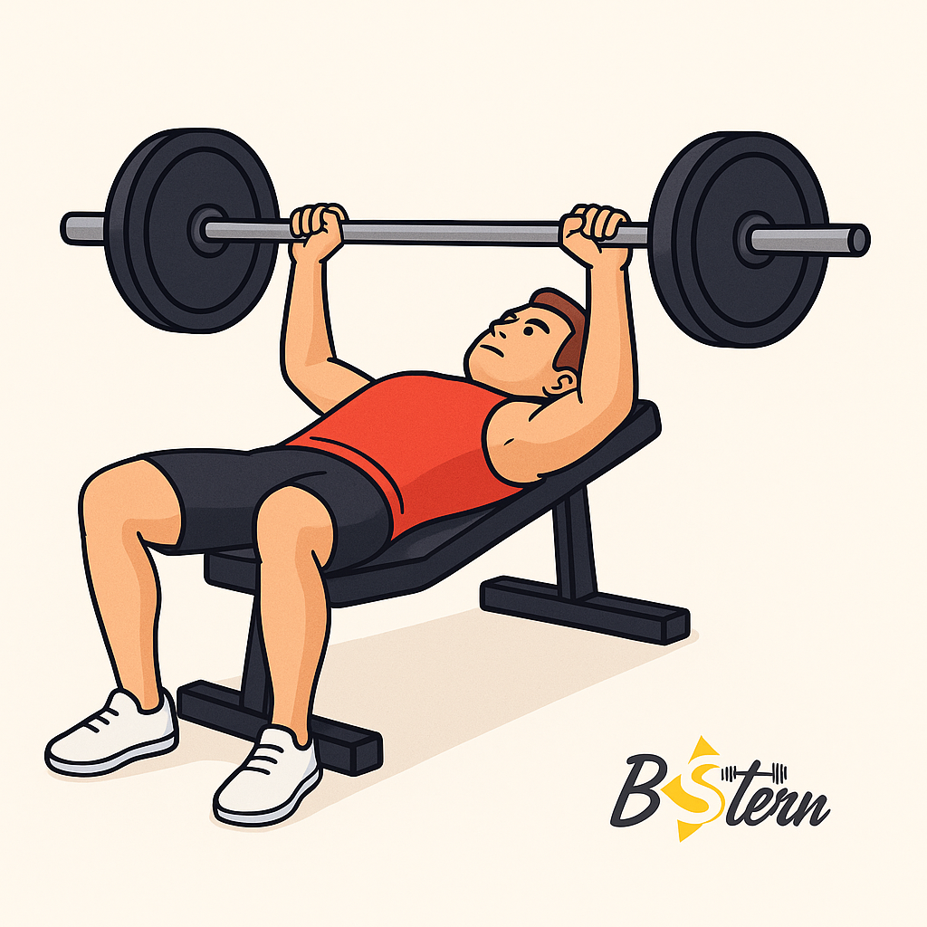 Treinamento físico em academia, exercícios básicos