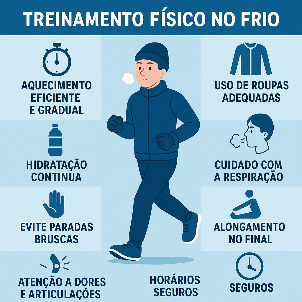 Como evitar leões no treinamento no frio