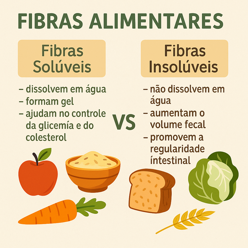 A importância das fibras alimentares