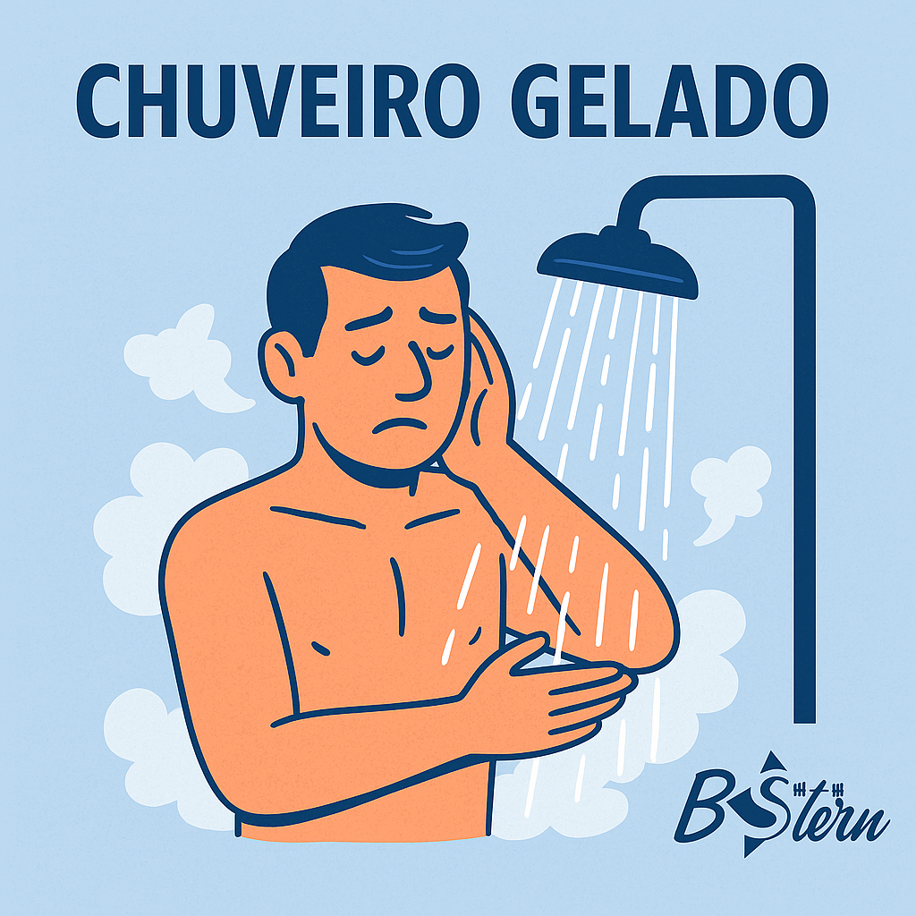 Banho Gelado no Chuveiro vs. Banheira