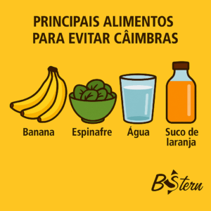 Alimentos para evitar caîmbras musculares