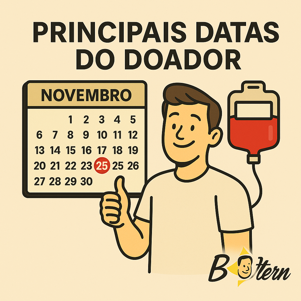 Doação de sangue: Principais datas (3/5)