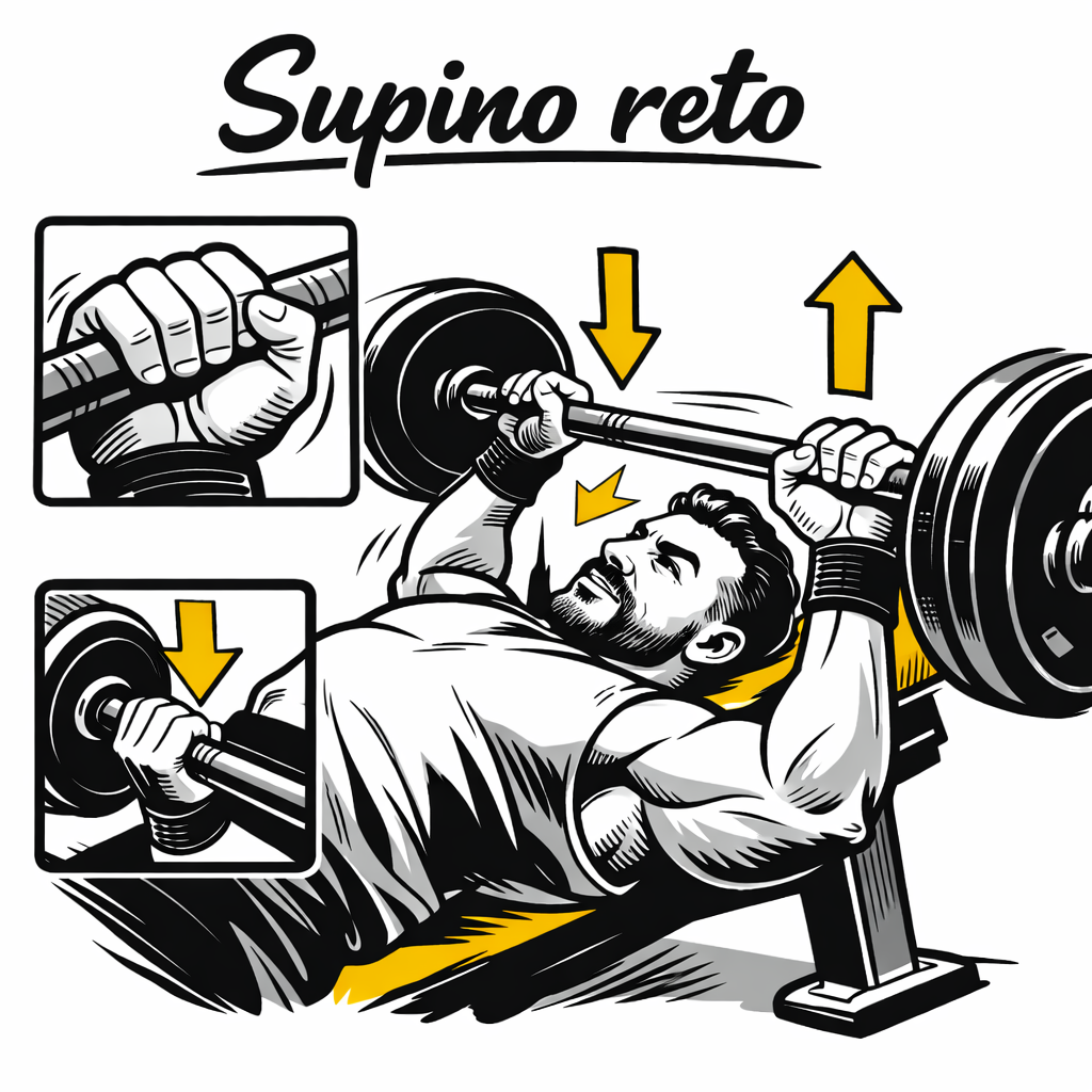 Supino Reto com Barra
