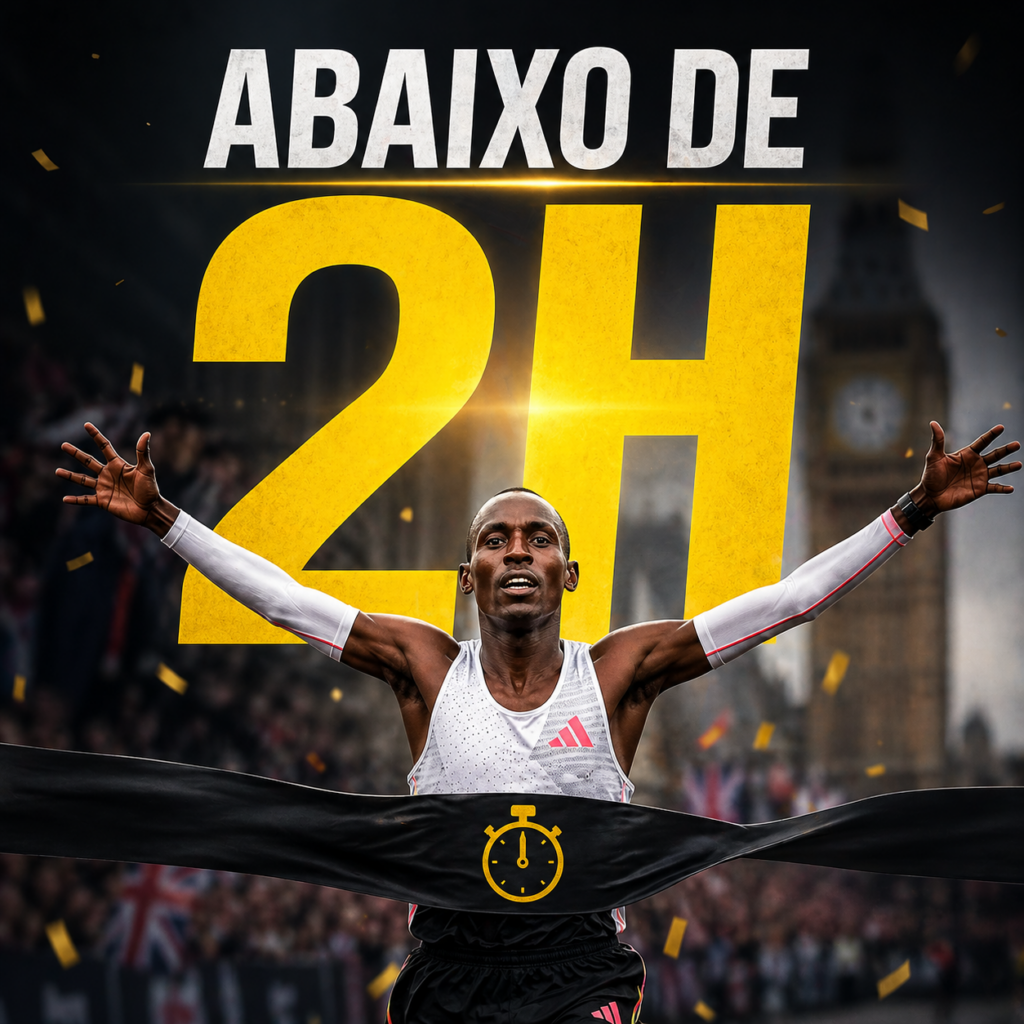 recorde mundial quebrado Maratona abaixo de 2 horas