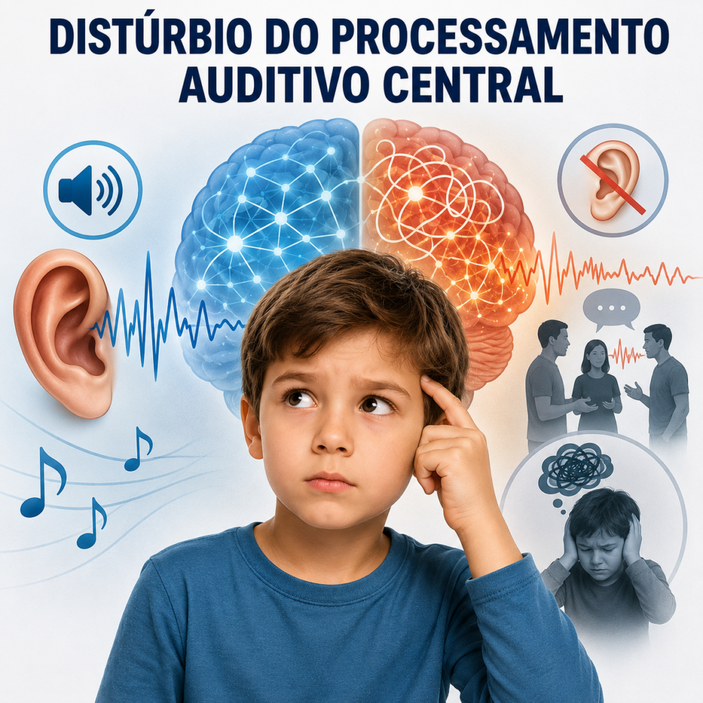 Distúrbio do processamento auditivo central: quando ouvir não significa compreender