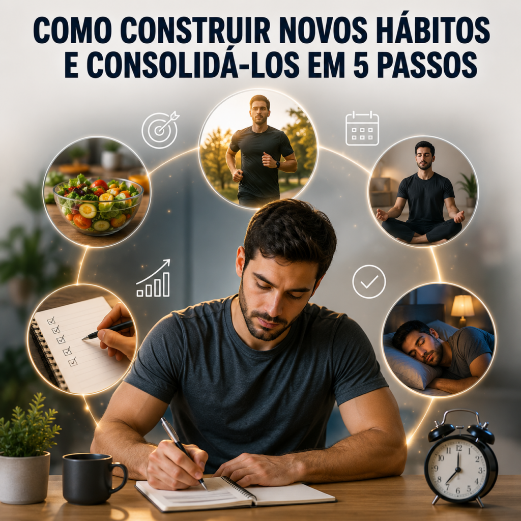 Como construir novos hábitos e consolidá-los em 5 passos