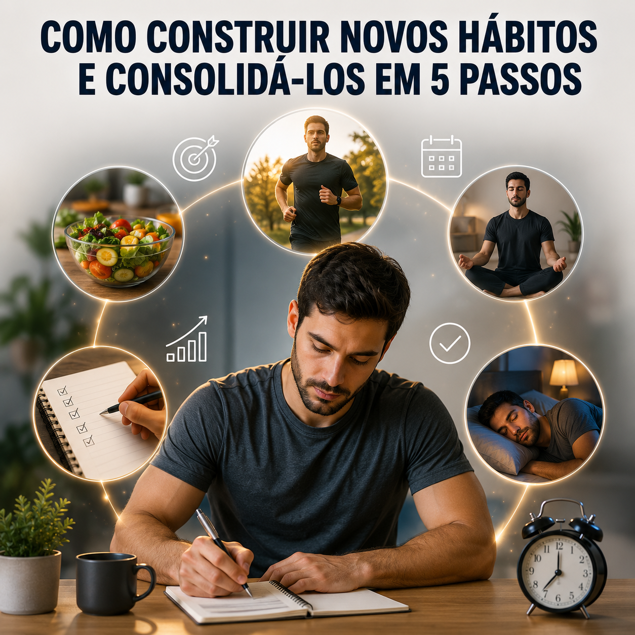 Como construir novos hábitos e consolidá-los em 5 passos