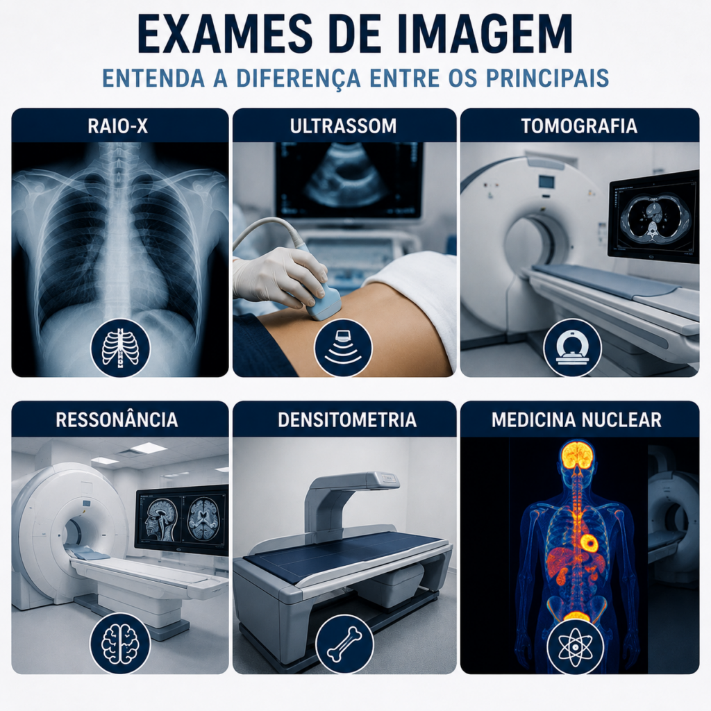 Exames de imagem: entenda a diferença entre os principais