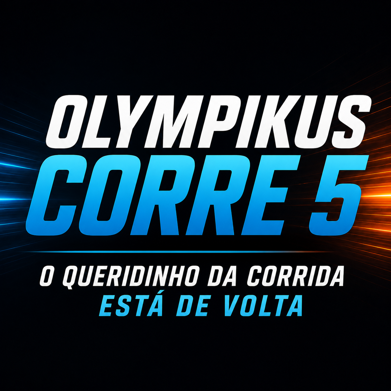 Olympikus Corre 5: o queridinho da corrida está de volta