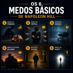 Os 6 medos básicos segundo Napoleon Hill