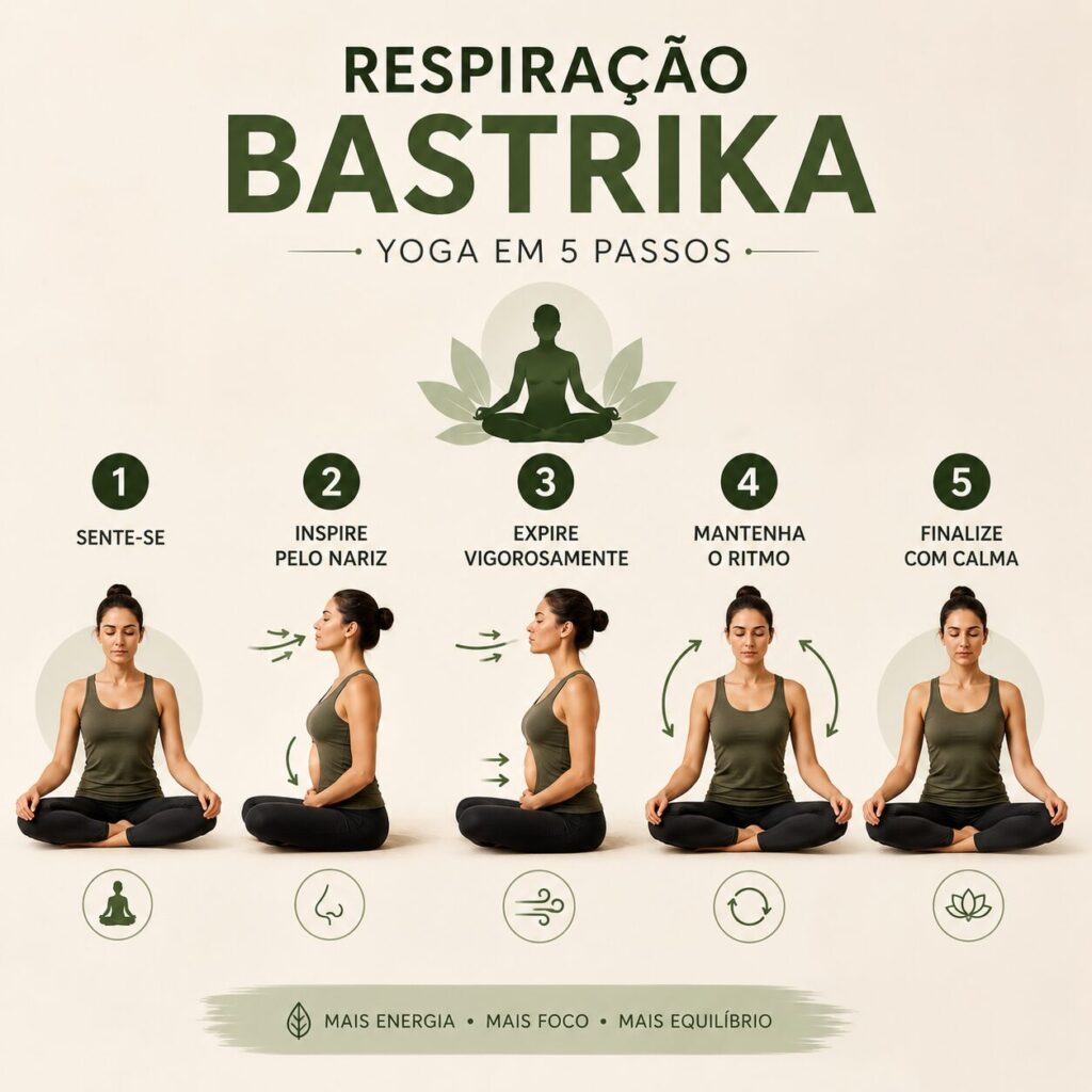 Respiração Bhastrika Yoga: entenda em 5 passos