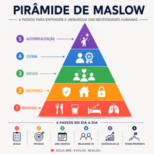 Pirâmide de Maslow: 6 passos para entender a hierarquia das necessidades humanas