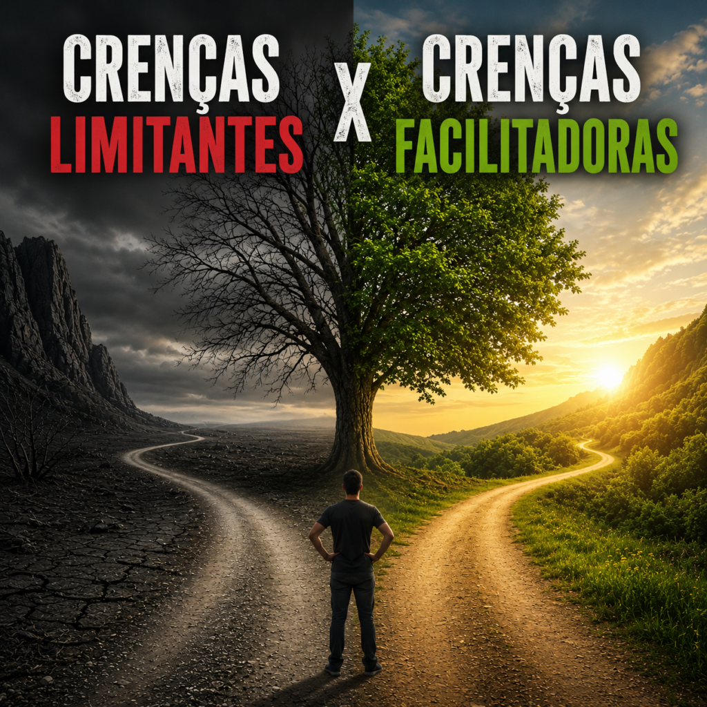Crenças limitantes e crenças facilitadoras como elas influenciam sua vida