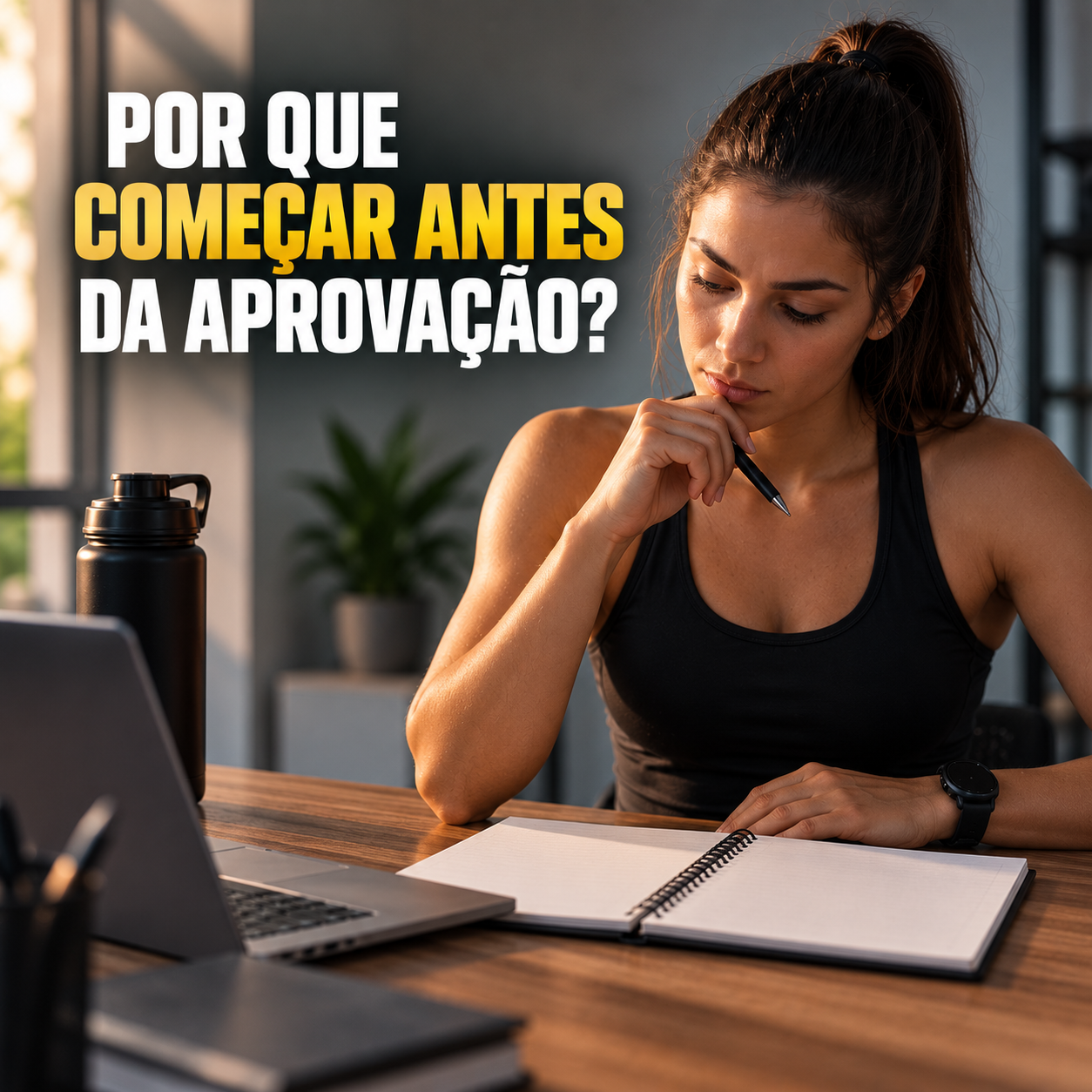 Por que começar a treinar para o TAF antes da aprovação?