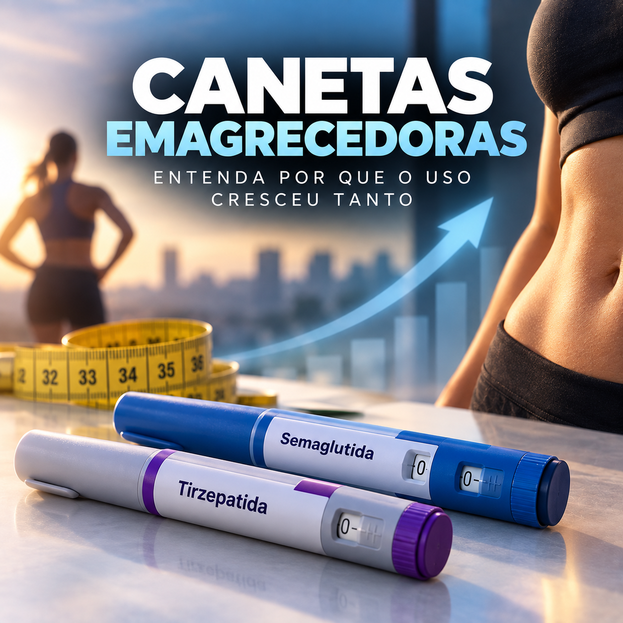 Canetas emagrecedoras: por que o uso cresceu tanto nos últimos anos?