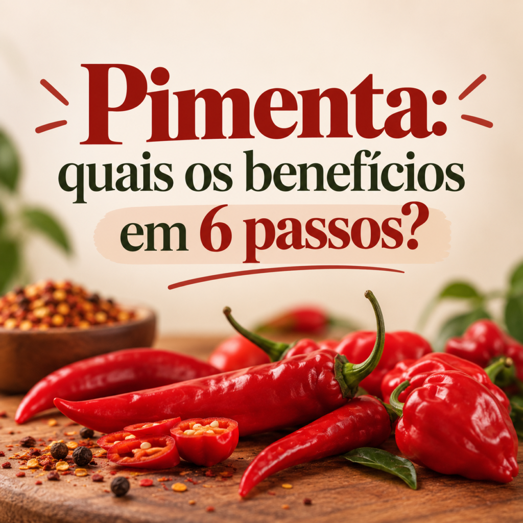 Pimenta: quais os benefícios em 6 passos?