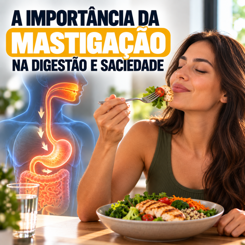 A importância da mastigação na digestão e saciedade