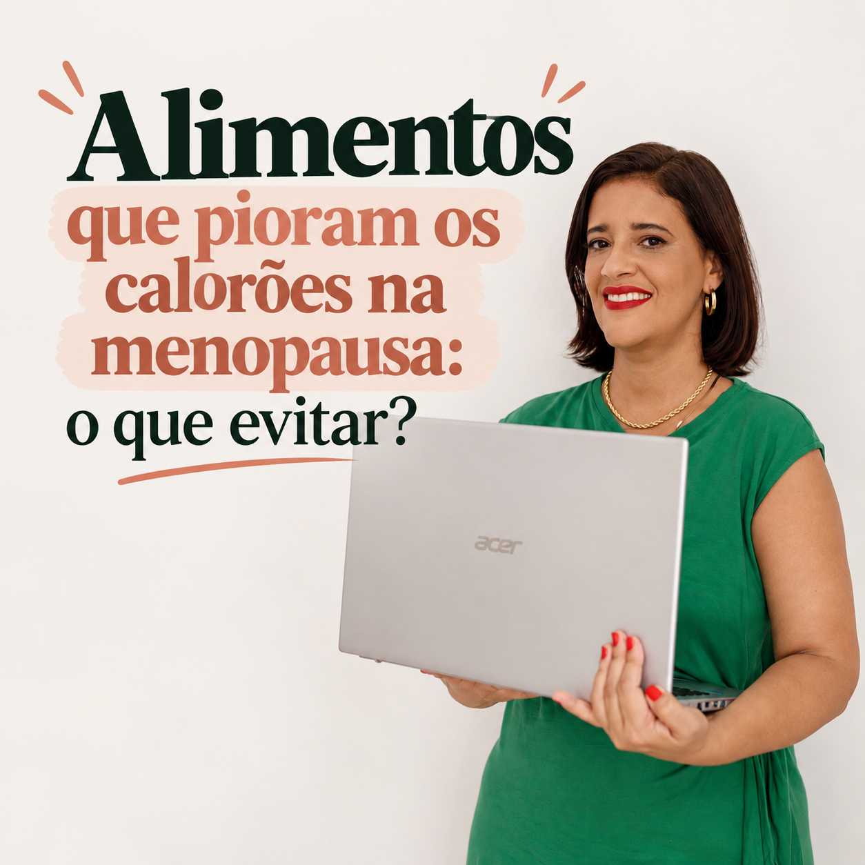 Alimentos que pioram os calorões na menopausa: o que evitar?