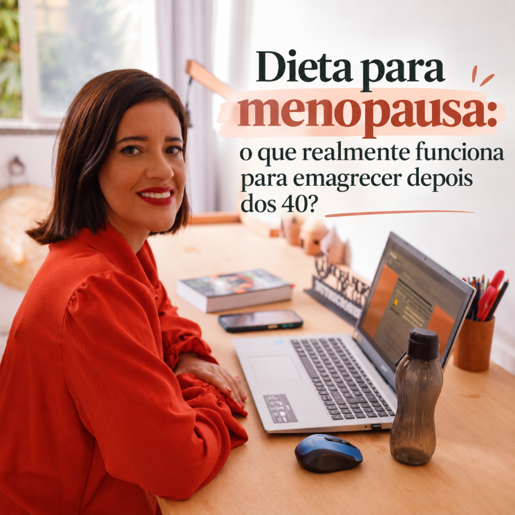 Dieta para menopausa: o que realmente funciona para emagrecer depois dos 40?
