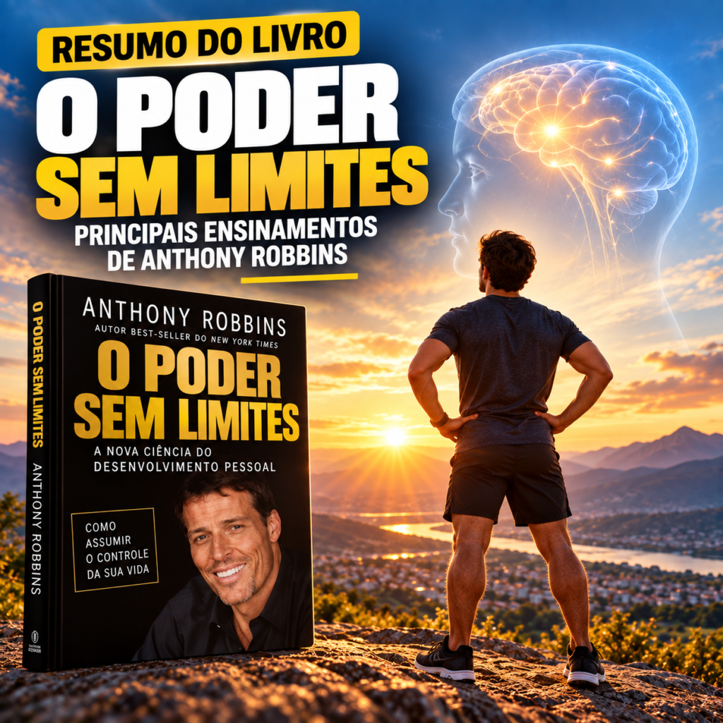 O Poder sem Limites: resumo e principais ensinamentos do livro de Anthony Robbins