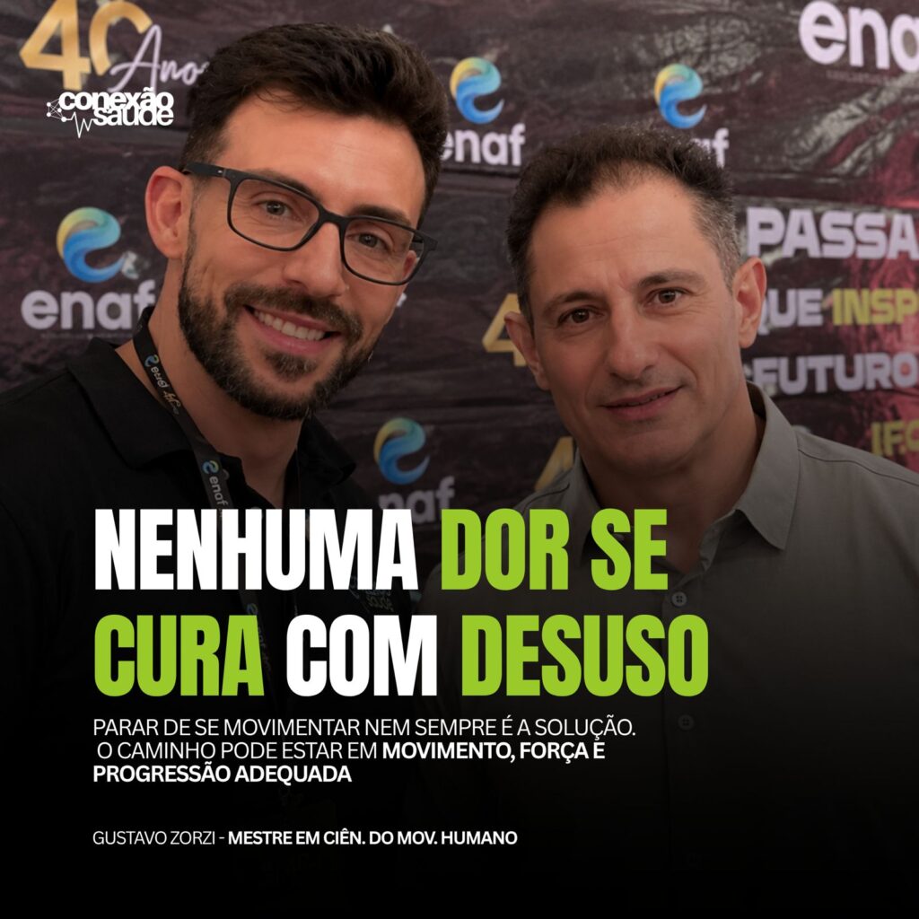 Nenhuma dor se cura com desuso? O que a ciência diz sobre movimento, força e recuperação Se você treina, mas não consegue evoluir como gostaria, o problema pode estar na falta de direção. Um bom planejamento precisa considerar seu objetivo, condicionamento e rotina. Para isso, conhecimento e acompanhamento profissional são fundamentais. Comece pelo E-book Guia da Musculação, por apenas R$ 15 um material prático e acessível para iniciantes e intermediários compreenderem os princípios do treinamento físico. Para um acompanhamento individualizado, conheça minha Consultoria Fitness Online, com estratégias de treino, ajustes e direcionamento conforme sua realidade. -> Acesse Bernardo Stern Oficial E acompanhe o Conexão Saúde, com conteúdos sobre musculação, qualidade de vida , bem-estar, saúde ,performance, recuperação e prevenção. -> Confira a playlist completa no YouTube Seu próximo passo pode começar agora. Fale comigo pelo WhatsApp e vamos construir um plano para levar seu corpo e sua mente ao próximo nível.